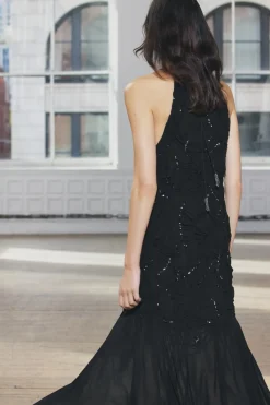 Sale VESTIDO HALTER LENTEJUELAS ZW COLLECTION Mujer Vestidos