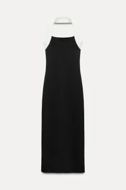 Best VESTIDO HALTER STRETCH Mujer Vestidos