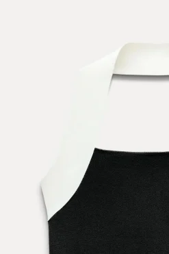 Best VESTIDO HALTER STRETCH Mujer Vestidos