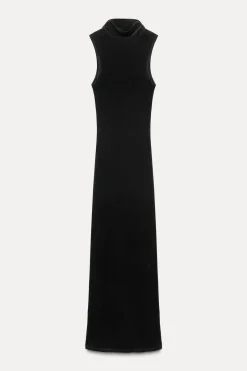 Outlet VESTIDO HALTER TERCIOPELO Mujer Vestidos