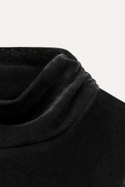 Outlet VESTIDO HALTER TERCIOPELO Mujer Vestidos