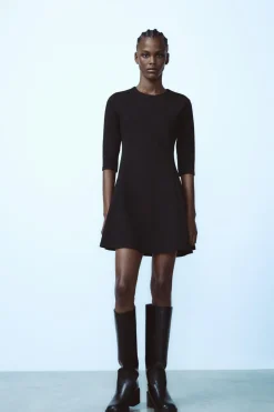 New VESTIDO INTERLOCK Mujer Vestidos