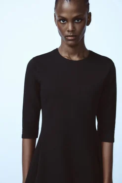 New VESTIDO INTERLOCK Mujer Vestidos