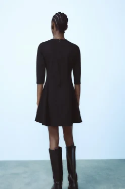 New VESTIDO INTERLOCK Mujer Vestidos