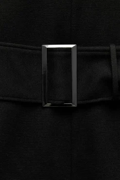 Best VESTIDO INTERLOCK CINTURÓN Mujer Vestidos