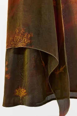 Clearance VESTIDO KAFTÁN HILO METALIZADO ABALORIOS Mujer Vestidos