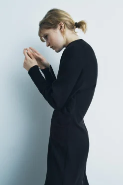 Fashion VESTIDO LARGO CREMALLERAS ZW COLLECTION Mujer Vestidos