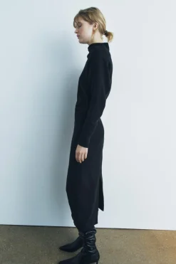 Fashion VESTIDO LARGO CREMALLERAS ZW COLLECTION Mujer Vestidos