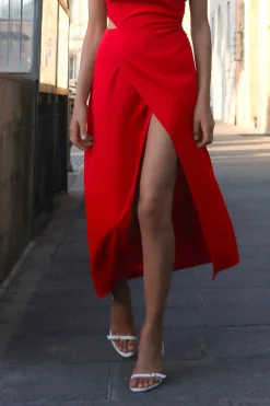 Best VESTIDO LARGO CUT OUT Mujer Vestidos