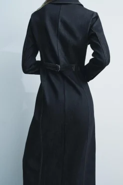 Best VESTIDO LARGO DENIM ZW COLLECTION Mujer Vestidos