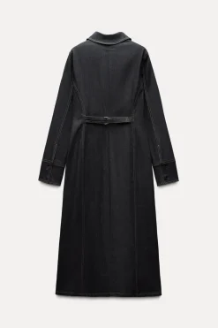 Best VESTIDO LARGO DENIM ZW COLLECTION Mujer Vestidos