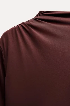 Best VESTIDO LARGO DRAPEADO Mujer Vestidos