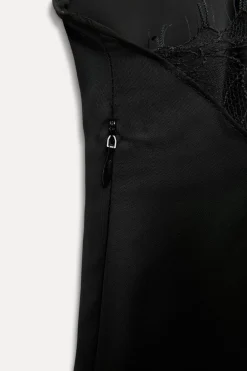 New VESTIDO LARGO ENCAJE ZW COLLECTION Mujer Vestidos