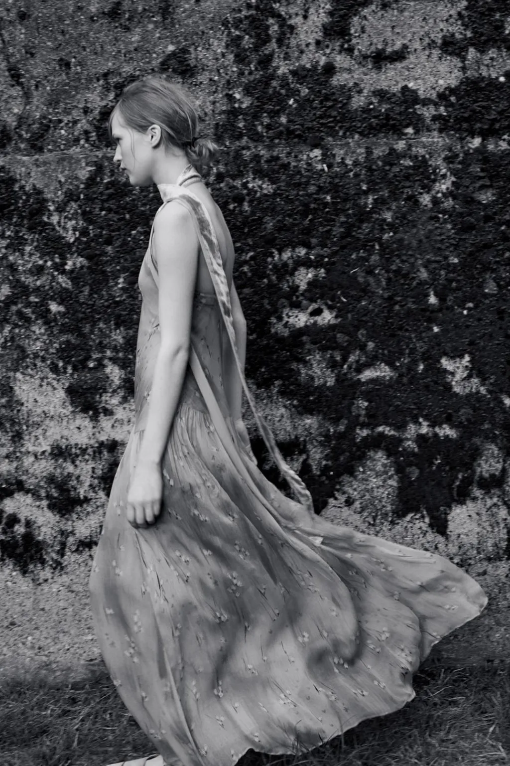 Online VESTIDO LARGO ESTAMPADO FLORES Mujer Vestidos