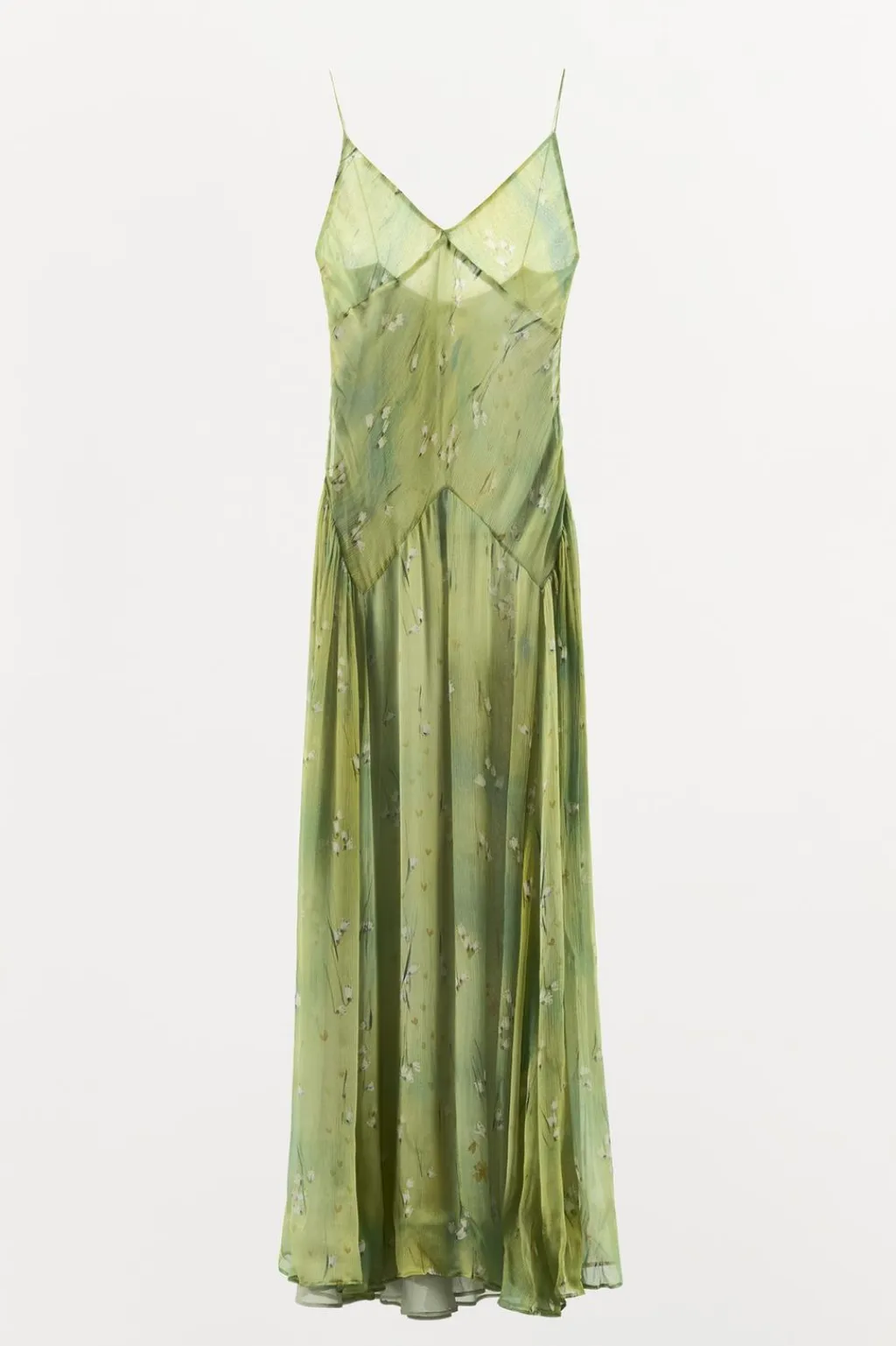 Online VESTIDO LARGO ESTAMPADO FLORES Mujer Vestidos