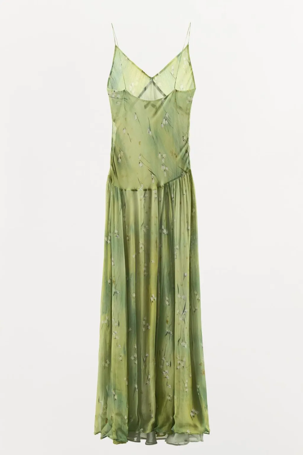 Online VESTIDO LARGO ESTAMPADO FLORES Mujer Vestidos