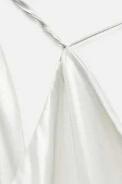 Sale VESTIDO LARGO FOIL ASIMÉTRICO Mujer Vestidos