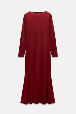 Online VESTIDO LARGO GODETS Mujer Vestidos