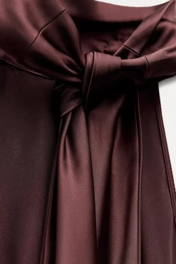 Discount VESTIDO LARGO HALTER Mujer Vestidos