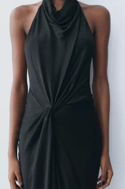 Sale VESTIDO LARGO HALTER ZW COLLECTION Mujer Vestidos