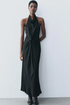 Sale VESTIDO LARGO HALTER ZW COLLECTION Mujer Vestidos