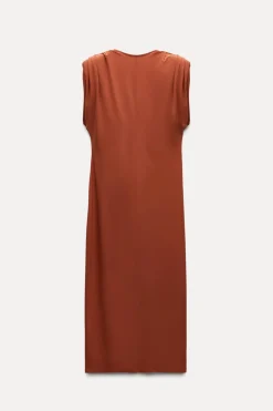 Online VESTIDO LARGO HOMBRERAS Mujer Vestidos