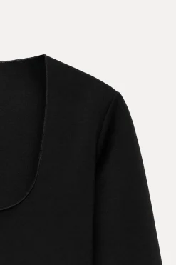 Hot VESTIDO LARGO STRETCH CONTOURING Mujer Vestidos