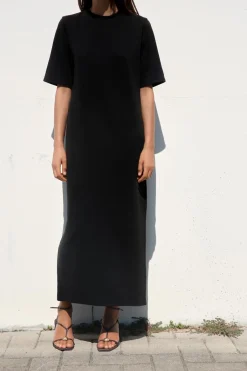 Fashion VESTIDO LAVADO INTERLOCK Mujer Vestidos