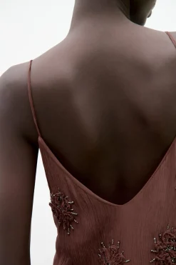 New VESTIDO LENCERO BORDADOS ABALORIOS Mujer Cárdigan / Jerséis|Punto