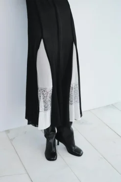 Online VESTIDO LENCERO ENCAJE ZW COLLECTION Mujer Vestidos