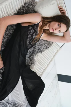 Online VESTIDO LENCERO ENCAJE ZW COLLECTION Mujer Vestidos