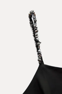 Best VESTIDO LENCERO SATINADO Mujer Vestidos