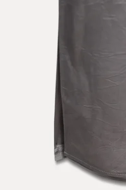 Fashion VESTIDO LENCERO SATINADO Mujer Vestidos