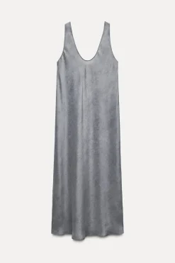 Sale VESTIDO LENCERO SEDA 100% ZW COLLECTION Mujer Vestidos