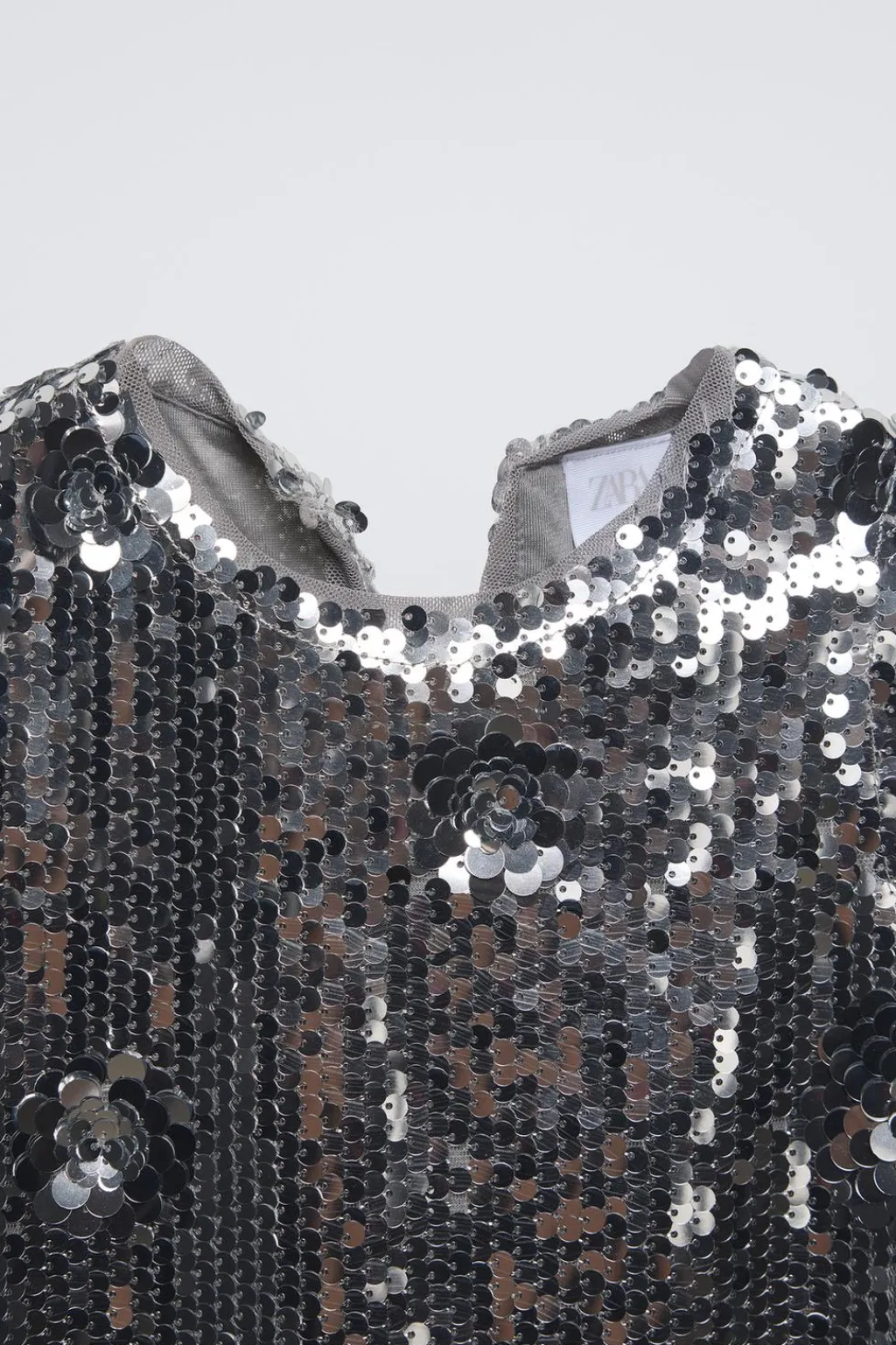 Niños ZARA 6 - 14 Años·Vestidos / Monos<VESTIDO LENTEJUELAS