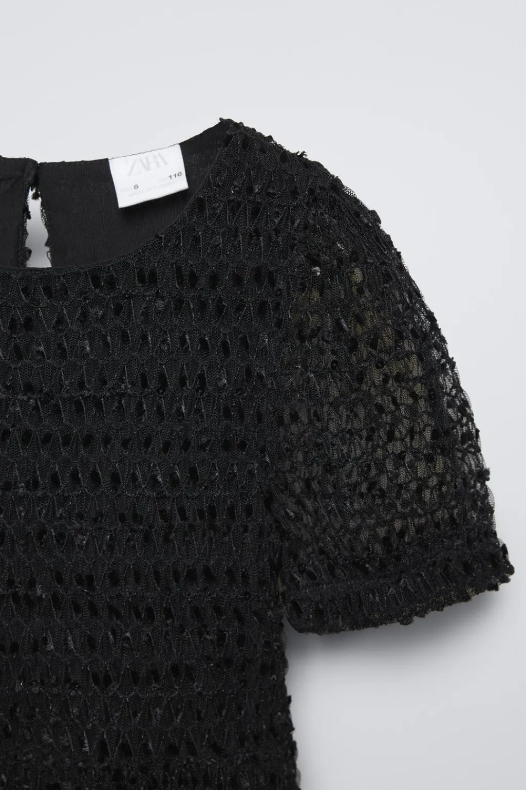 Niños ZARA 6 - 14 Años·Vestidos / Monos<VESTIDO LENTEJUELAS