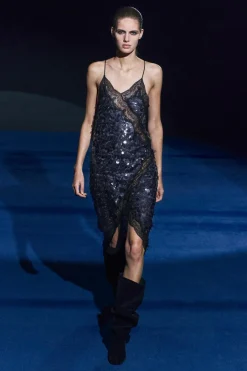 New VESTIDO LENTEJUELAS ENCAJE ZW COLLECTION Mujer Vestidos