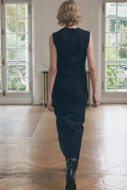 Fashion VESTIDO MANGA SISA 100% LANA Mujer Vestidos|Cárdigan / Jerséis