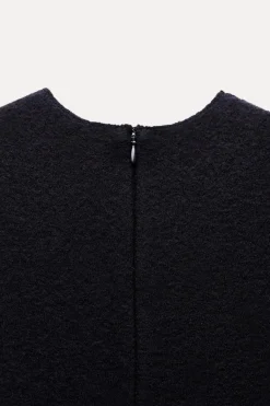 Fashion VESTIDO MANGA SISA 100% LANA Mujer Vestidos|Cárdigan / Jerséis