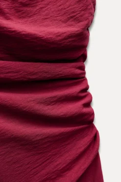 Fashion VESTIDO MIDI APLIQUE DORADO Mujer Vestidos