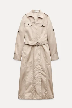 Clearance VESTIDO MIDI CAMISERO ZW COLLECTION Mujer Vestidos