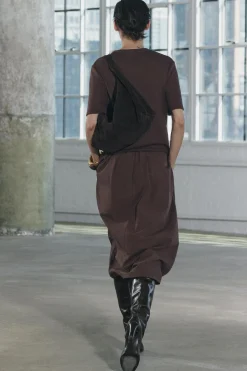 Fashion VESTIDO MIDI COMBINADO Mujer Vestidos