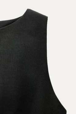 Fashion VESTIDO MIDI CUT OUT ZW COLLECTION Mujer Vestidos