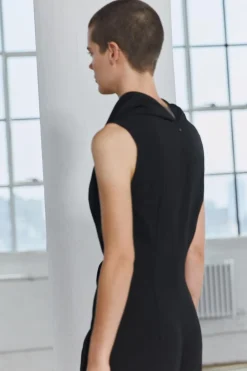 Clearance VESTIDO MIDI DRAPEADO ZW COLLECTION Mujer Vestidos