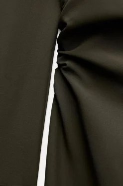 Clearance VESTIDO MIDI DRAPEADO ZW COLLECTION Mujer Vestidos