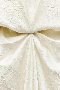 Fashion VESTIDO MIDI EFECTO CRINKLE ZW COLLECTION Mujer Vestidos