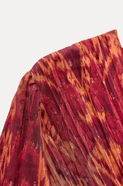 Best VESTIDO MIDI ESTAMPADO Mujer Vestidos