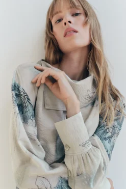 Online VESTIDO MIDI ESTAMPADO ZW COLLECTION Mujer Vestidos