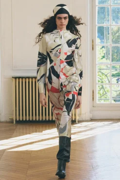 Discount VESTIDO MIDI ESTAMPADO ZW COLLECTION Mujer Vestidos