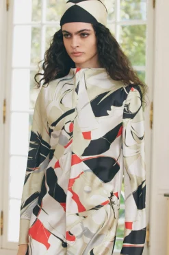 Discount VESTIDO MIDI ESTAMPADO ZW COLLECTION Mujer Vestidos